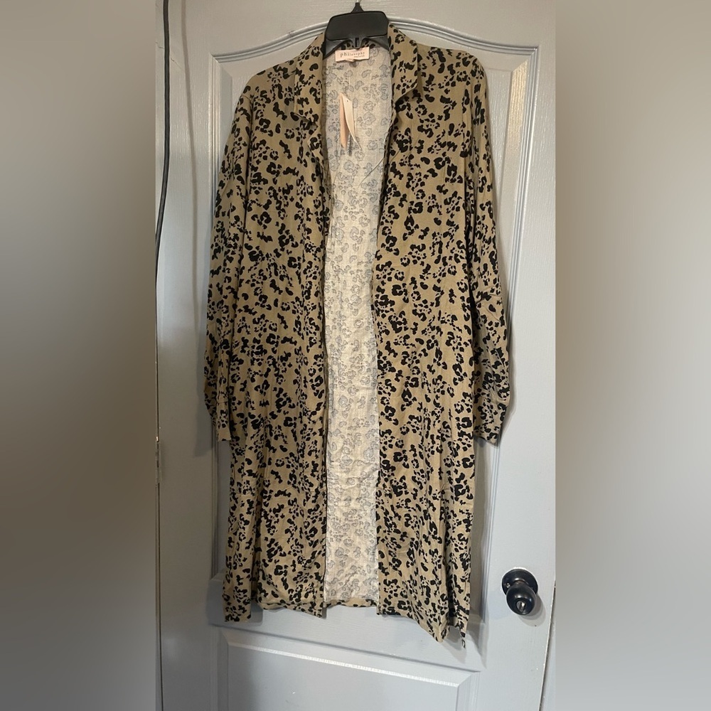 Philosophy Animal Print Cardigan - Picture 3 of 6